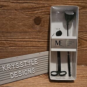 Modern Expressions Candle Care Set, Wick Trimmer & Snuffer